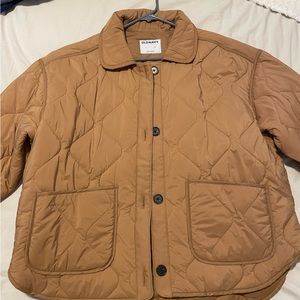 Size large old navy quilted jacket!